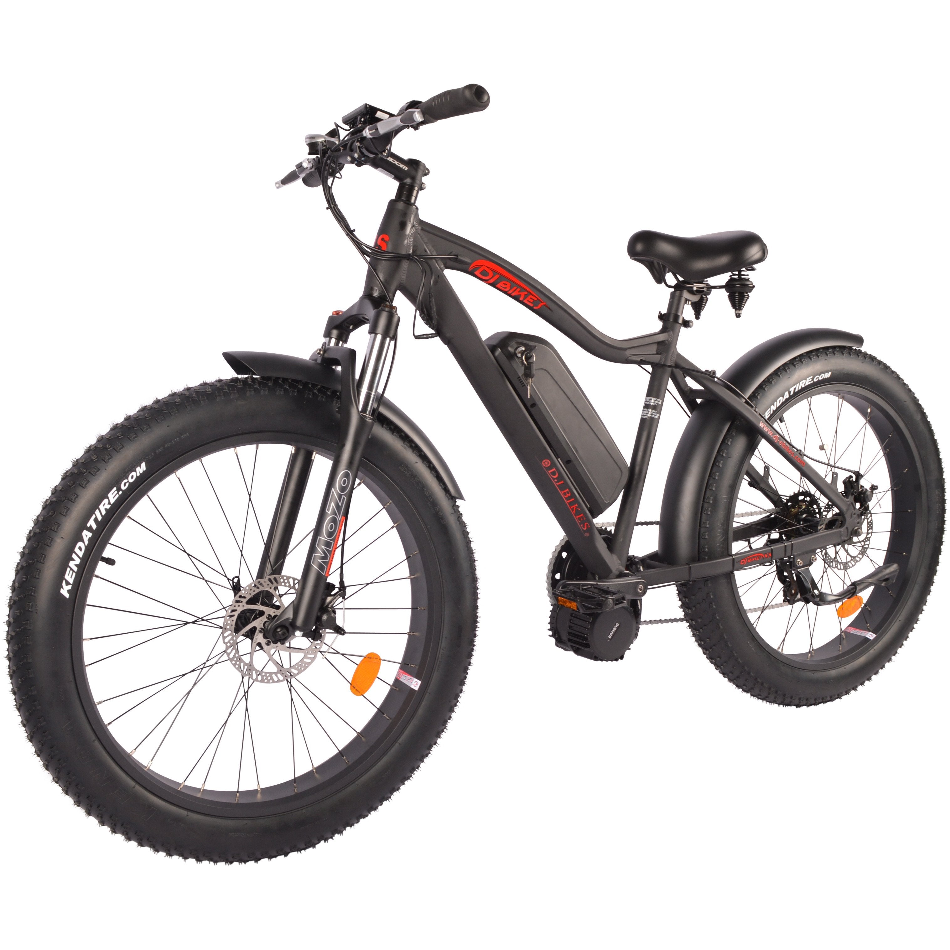 Mid Drive Fat Bike Powerful 500W Mid Drive by DJ Bikes