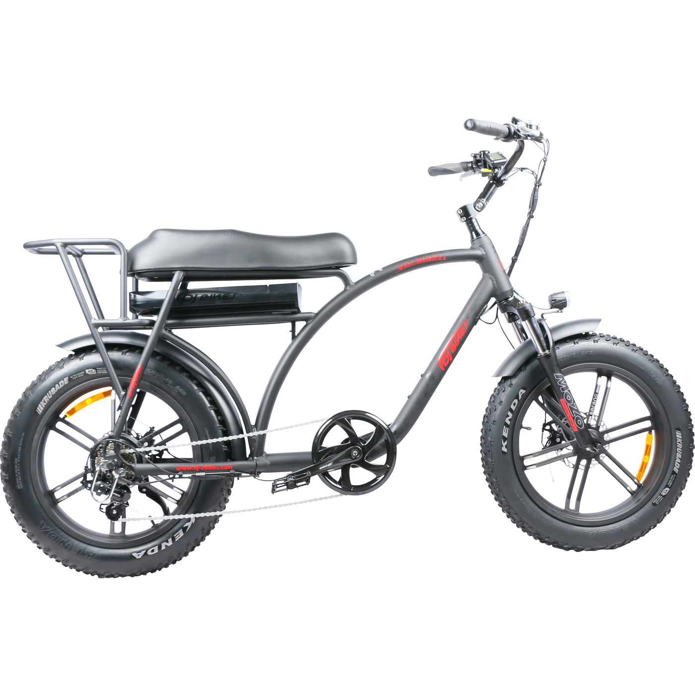 Electric Mini Bike, DJ Super Bike, retro mini bike style fat tire ebike