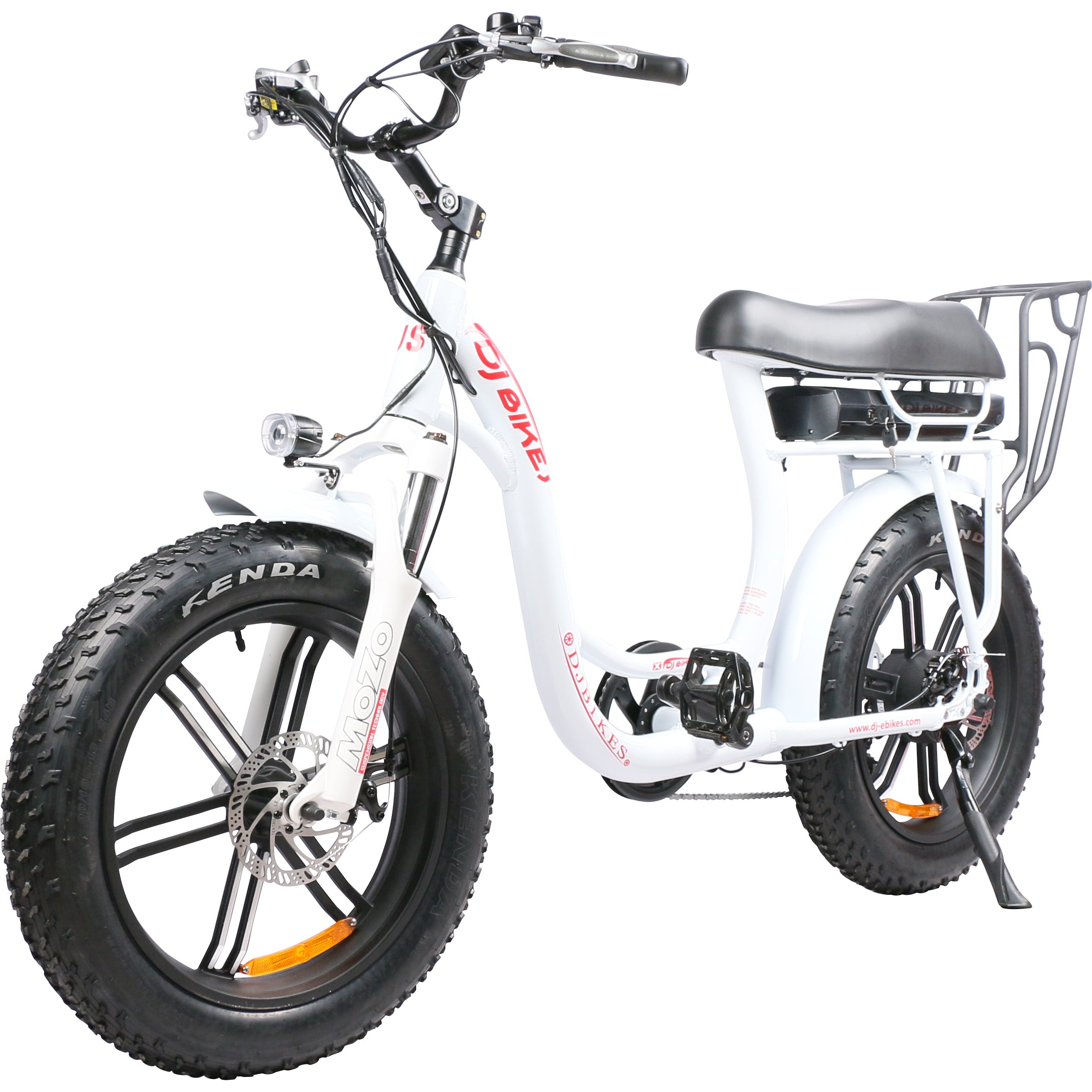 Electric Mini Bike Fat Tire Step Thru by DJ Bikes