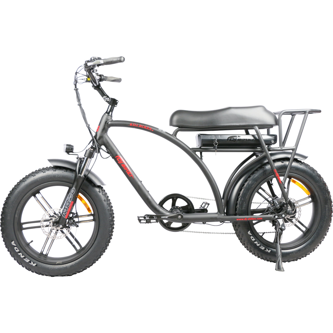 Electric Mini Bike, DJ Super Bike, fat tire retro mini bike style ebike