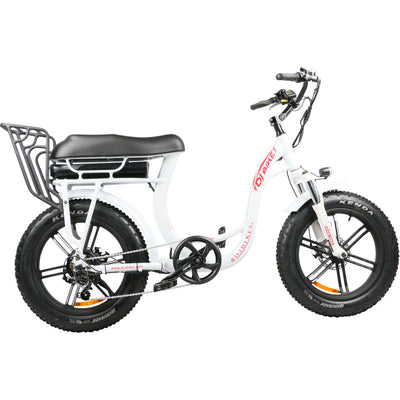 Electric Mini Bike, DJ Super Bike Step Thru, retro mini bike electric bike, fat tire step through